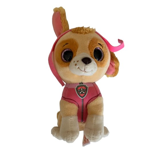Ty Beanie Boos Plush Skye 5 in Tall Stuffed Animal Toy Glitter Eyes - Picture 1 of 3